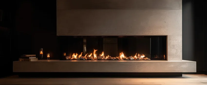 Gas Fireplace Ember Bed Design Services in Warner Robins, Georgia