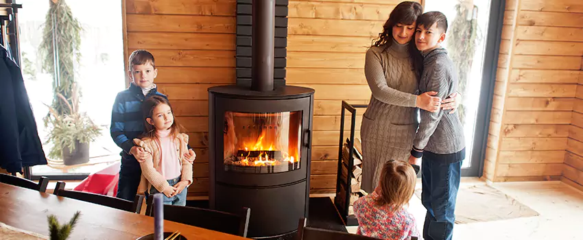 Morso Cast Iron Fireplace Insert Installation in Warner Robins, Georgia