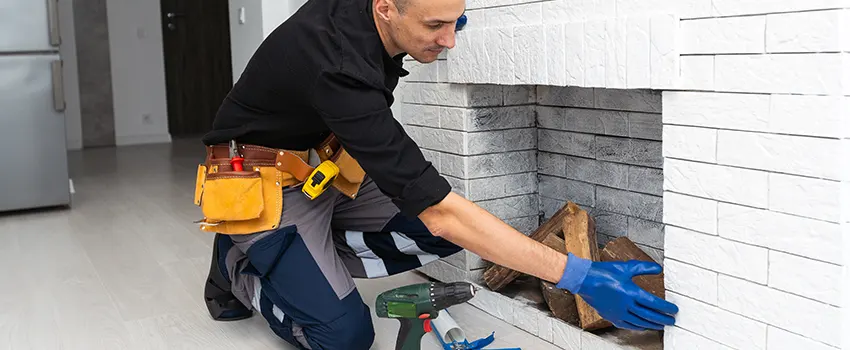 Fireplace Damaged Damper Frame Repair Services in Warner Robins, Georgia
