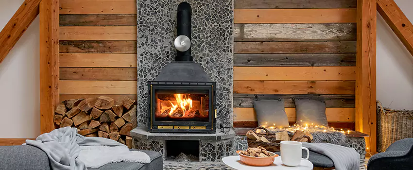 Thelin Hearth Products Direct Vent Gas Stove Fireplace Inspection in Warner Robins, Georgia